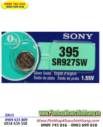 Sony SR927SW/395, Pin đồng hồ đeo tay 1.55v Sony SR927SW/395